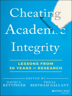 cover image of Cheating Academic Integrity